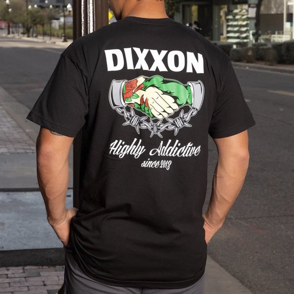NWT Dixxon Flannel Co USA Made Highly Addictive Monster Hand T-Shirt - Picture 1 of 3